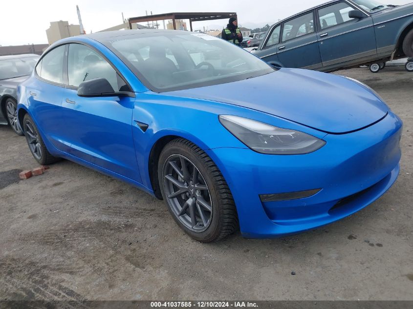 VIN 5YJ3E1EA3MF871276 2021 Tesla Model 3, Standard... no.1