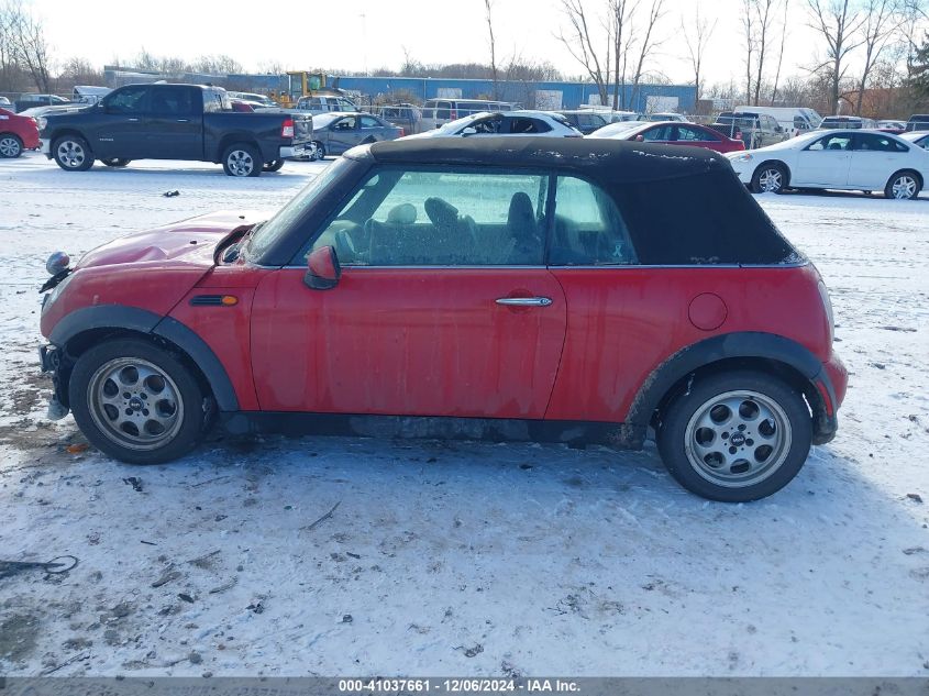 2005 Mini Cooper VIN: WMWRF33565TG13499 Lot: 41037661