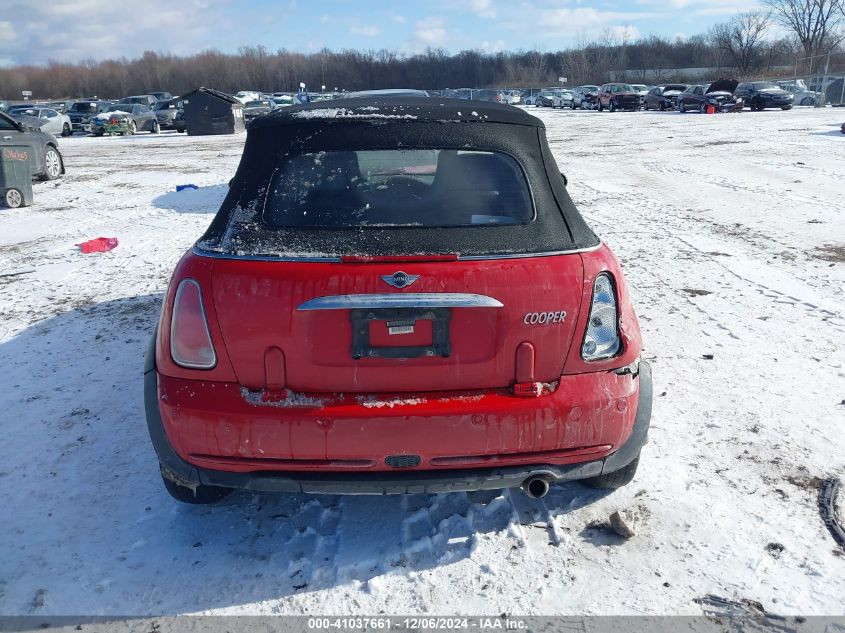 2005 Mini Cooper VIN: WMWRF33565TG13499 Lot: 41037661