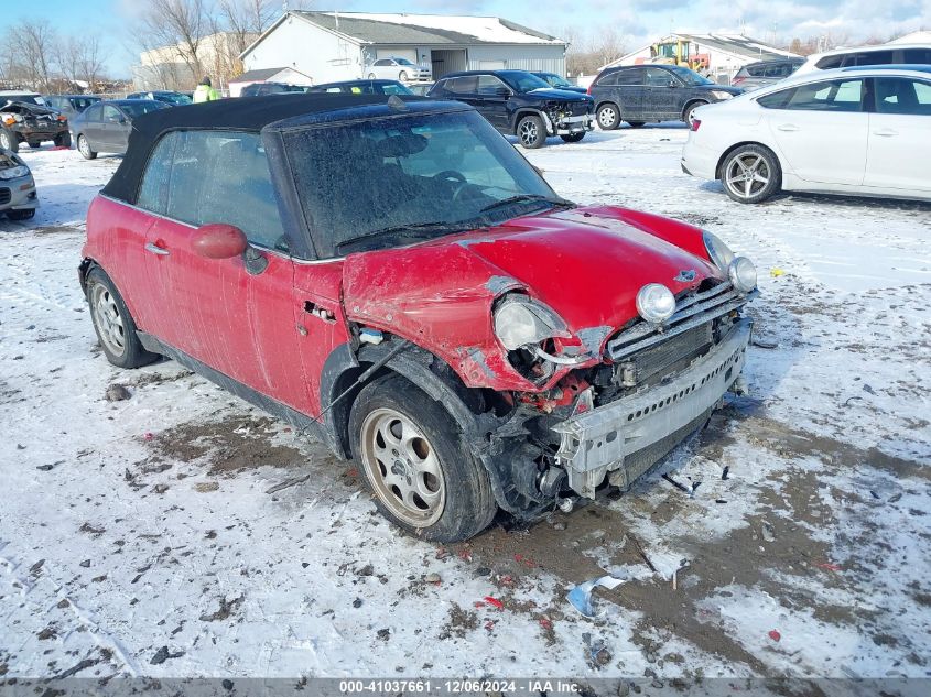 2005 Mini Cooper VIN: WMWRF33565TG13499 Lot: 41037661