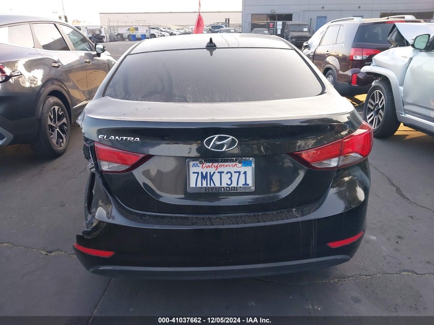 2016 HYUNDAI ELANTRA SE - 5NPDH4AE5GH726025