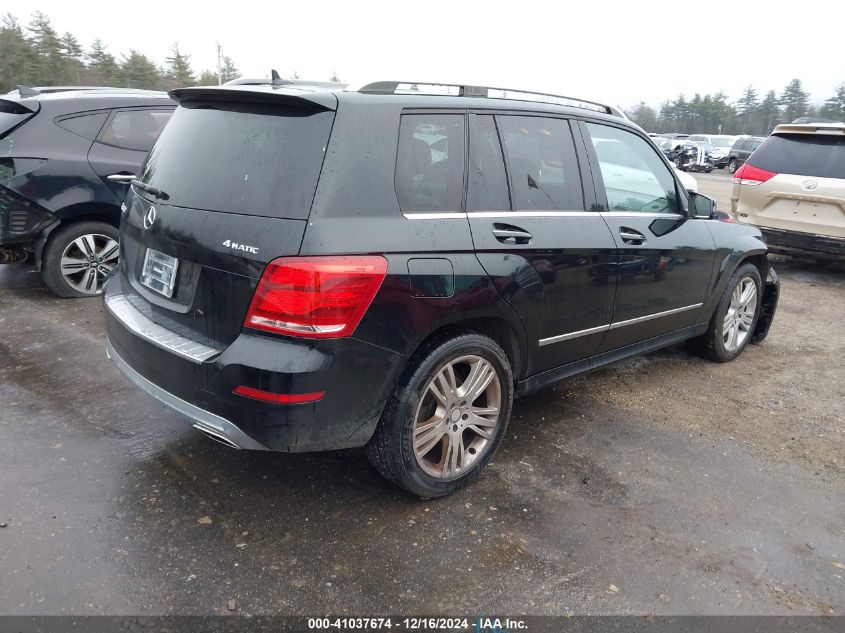 VIN WDCGG8JB2EG329865 2014 MERCEDES-BENZ GLK 350 no.4