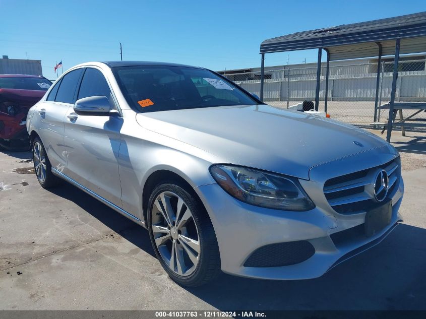 VIN 55SWF4KB8FU034839 2015 Mercedes-Benz C 300, 4Ma... no.1