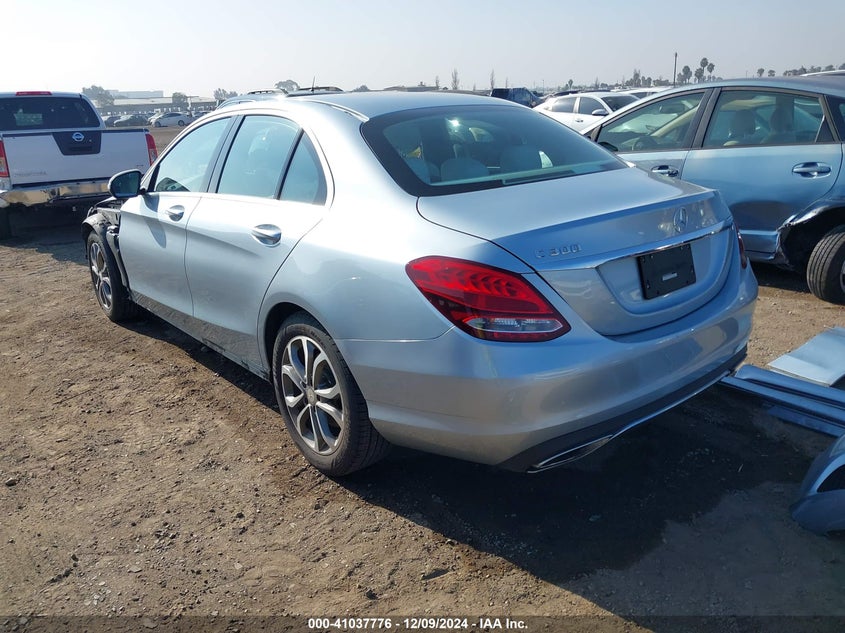 2015 MERCEDES-BENZ C 300 LUXURY/SPORT - 55SWF4JBXFU069884