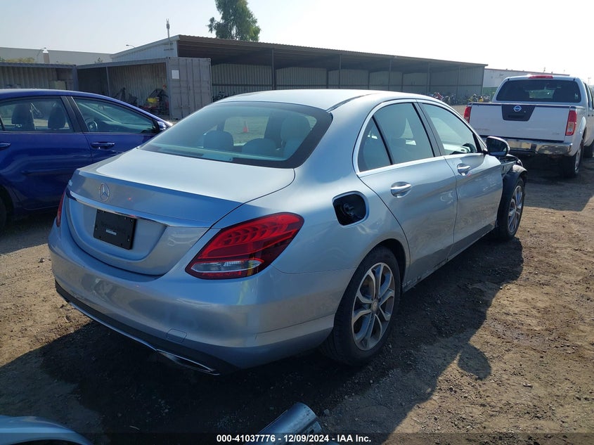 2015 MERCEDES-BENZ C 300 LUXURY/SPORT - 55SWF4JBXFU069884