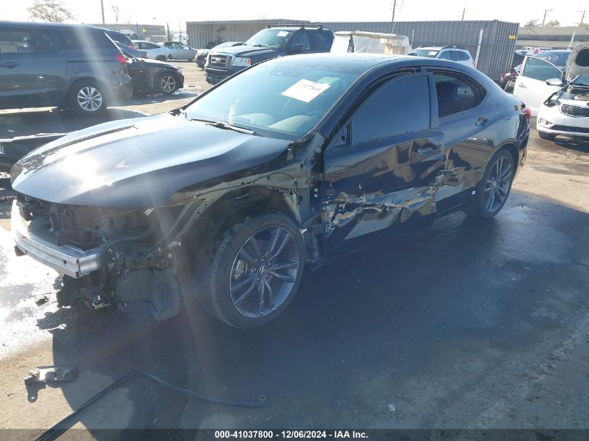 VIN 19UUB3F62KA001383 2019 ACURA TLX no.2