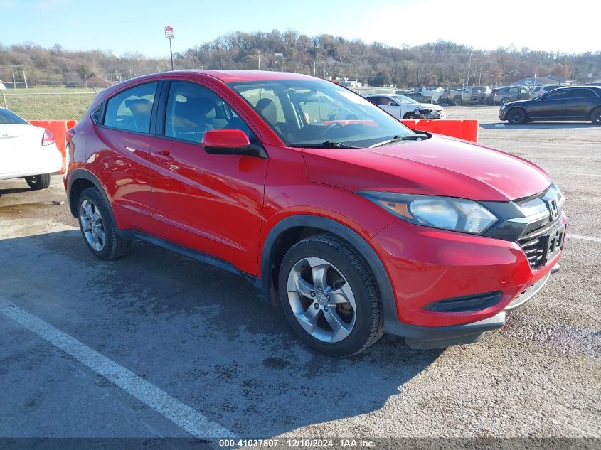 VIN 3CZRU6H32GM764530 2016 Honda HR-V, LX no.1