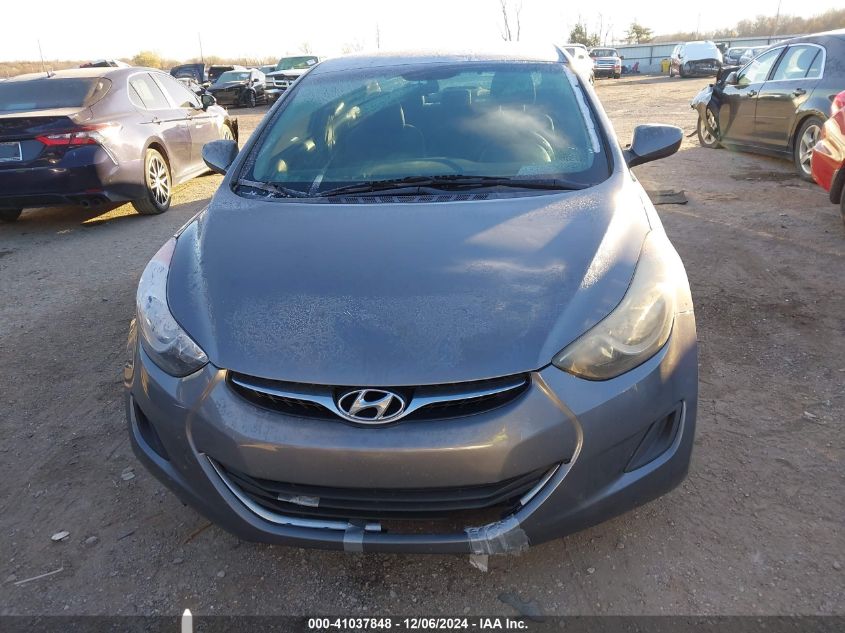 2013 Hyundai Elantra Gls VIN: 5NPDH4AE2DH295705 Lot: 41037848