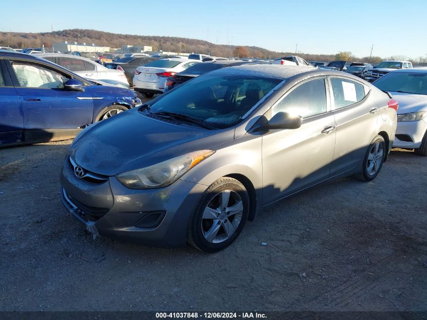 2013 Hyundai Elantra Gls VIN: 5NPDH4AE2DH295705 Lot: 41037848