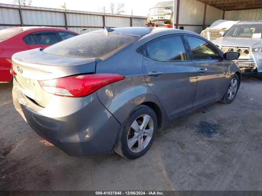 2013 Hyundai Elantra Gls VIN: 5NPDH4AE2DH295705 Lot: 41037848