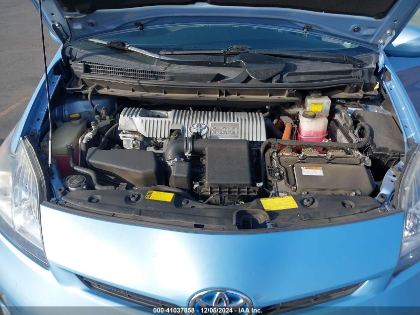 VIN JTDKN3DP8E3054154 2014 Toyota Prius, Plug-In no.10