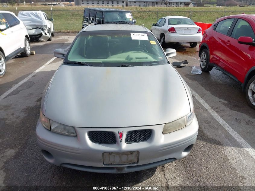 2000 Pontiac Grand Prix Gt VIN: 1G2WP12KXYF193152 Lot: 41037967