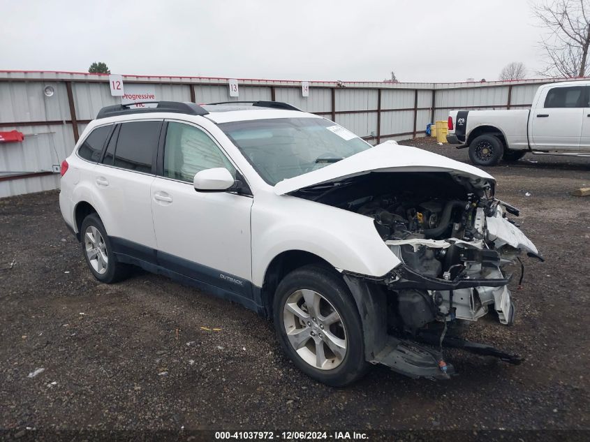 VIN 4S4BRBLC3E3317076 2014 SUBARU OUTBACK no.1