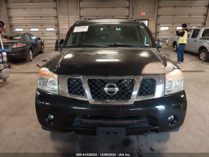 2011 Nissan Armada Sl VIN: 5N1AA0NCXBN601597 Lot: 41038024