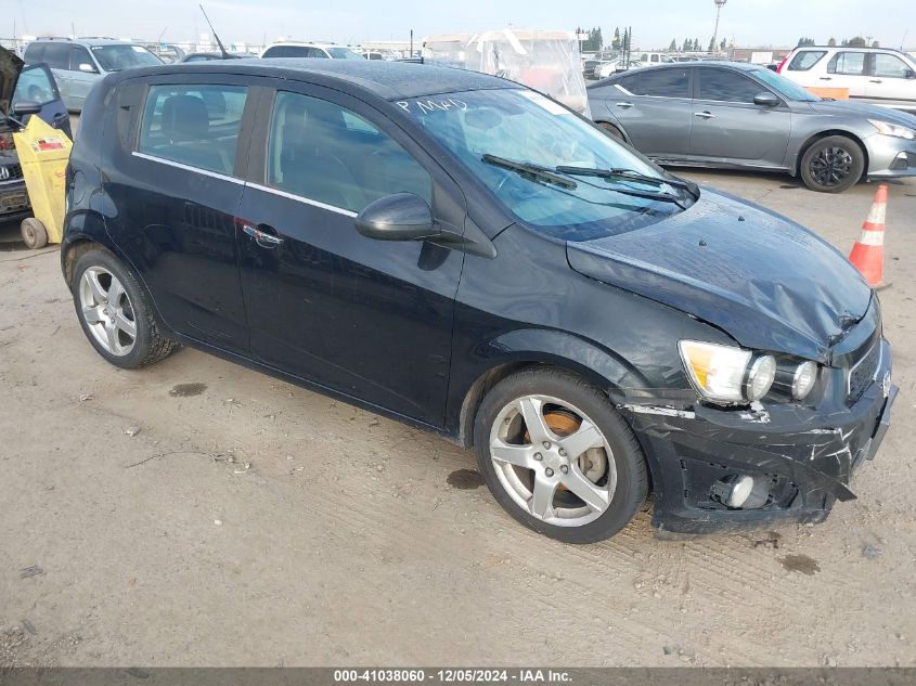 VIN 1G1JE6SB9D4222857 2013 Chevrolet Sonic, Ltz Auto no.1