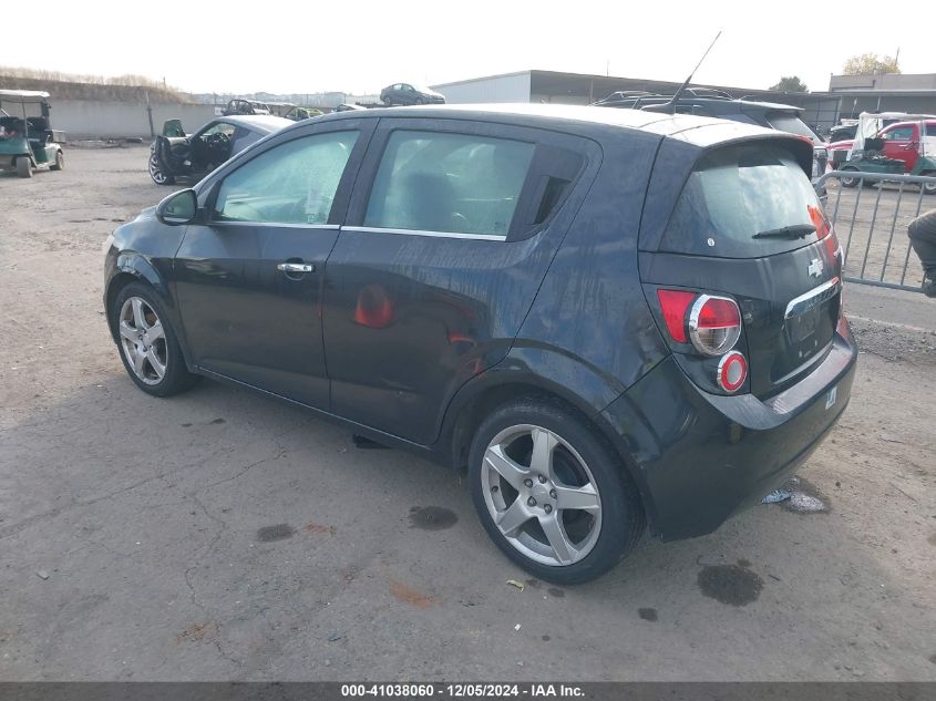 VIN 1G1JE6SB9D4222857 2013 Chevrolet Sonic, Ltz Auto no.3