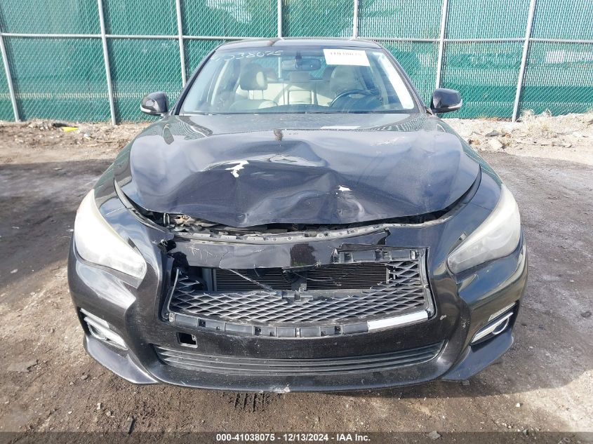 VIN JN1BV7AR9EM688552 2014 Infiniti Q50, Premium no.12