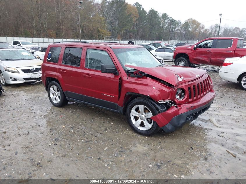 VIN 1C4NJPBB6ED853304 2014 Jeep Patriot, Sport no.1