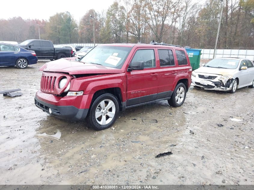 VIN 1C4NJPBB6ED853304 2014 Jeep Patriot, Sport no.2