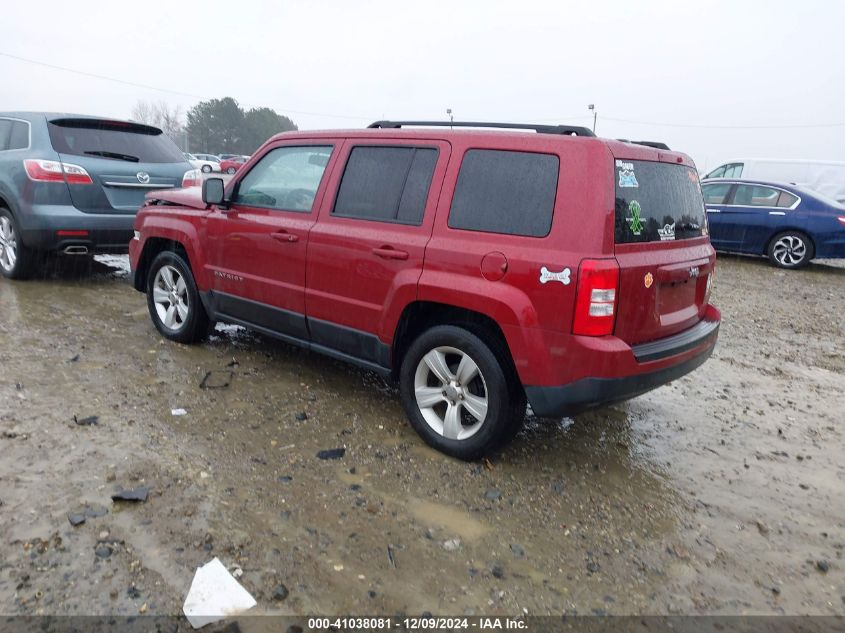 VIN 1C4NJPBB6ED853304 2014 Jeep Patriot, Sport no.3