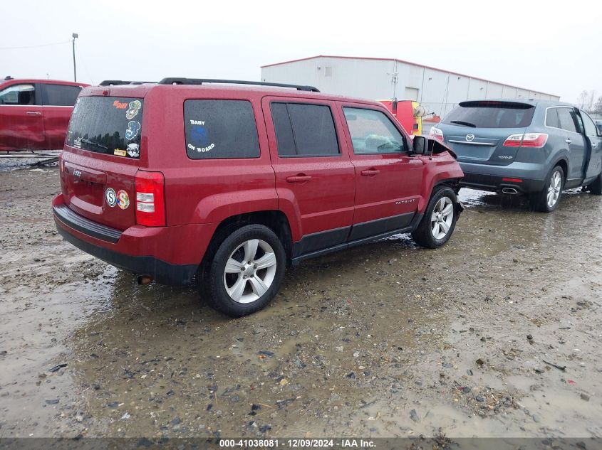 VIN 1C4NJPBB6ED853304 2014 Jeep Patriot, Sport no.4