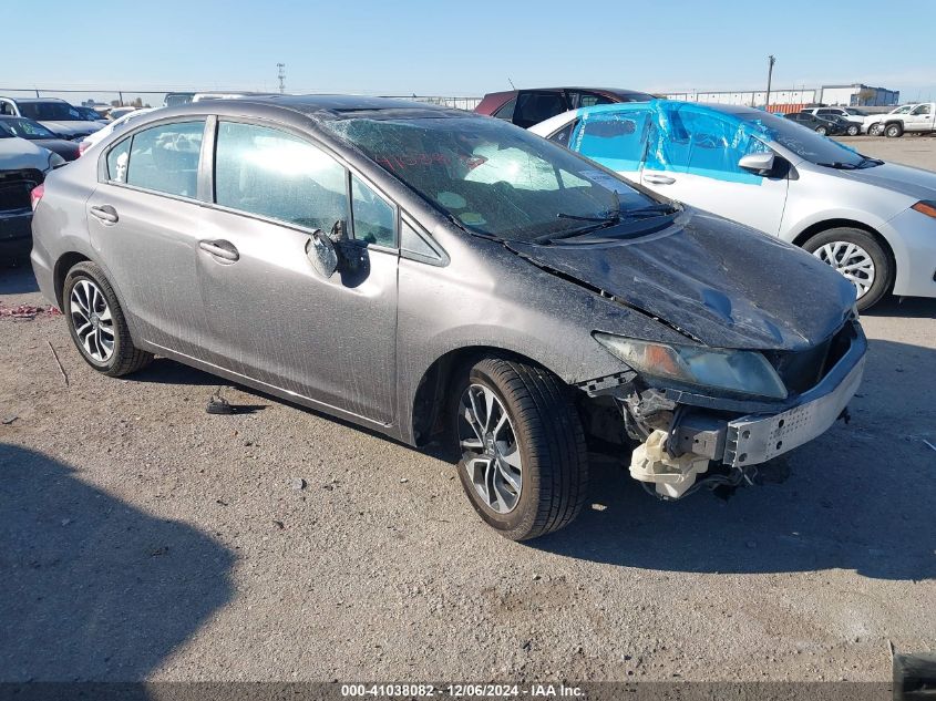 VIN 19XFB2F80DE050407 2013 Honda Civic, EX no.1