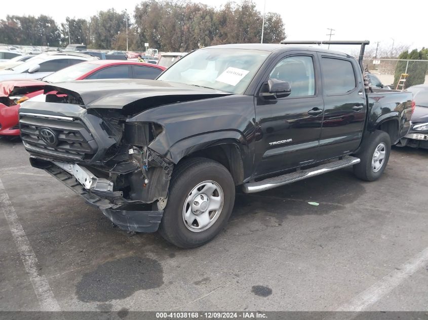 VIN 3TYAX5GN9MT014887 2021 Toyota Tacoma, SR5 no.2