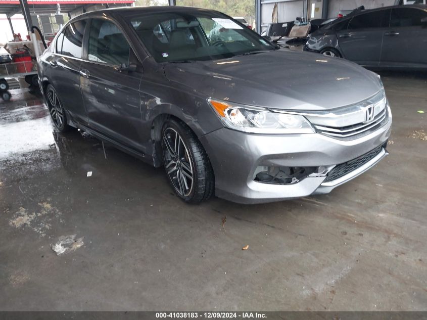 VIN 1HGCR2F50GA164792 2016 Honda Accord, Sport no.6