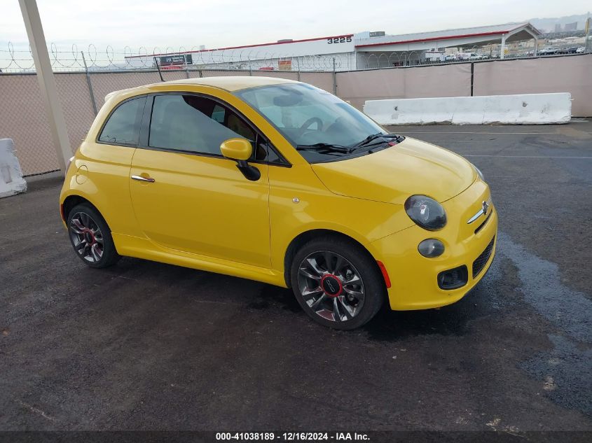 VIN 3C3CFFKR3HT600797 2017 FIAT 500 no.1