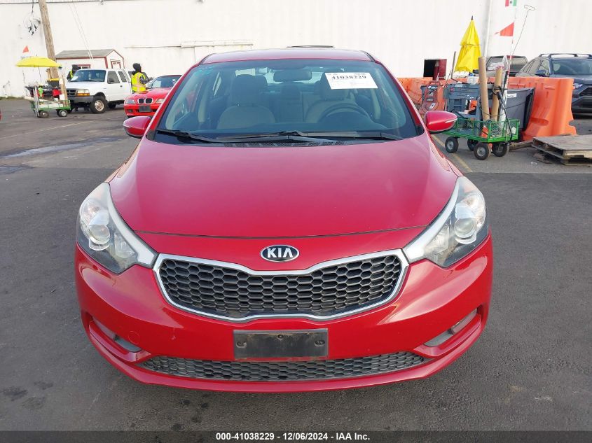 2016 Kia Forte Lx VIN: KNAFX4A62G5455281 Lot: 41038229