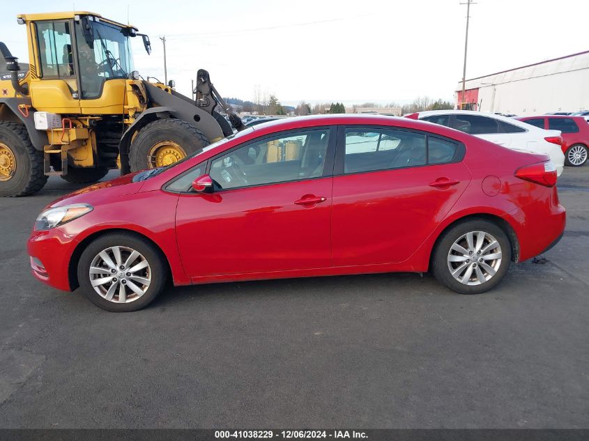 2016 Kia Forte Lx VIN: KNAFX4A62G5455281 Lot: 41038229