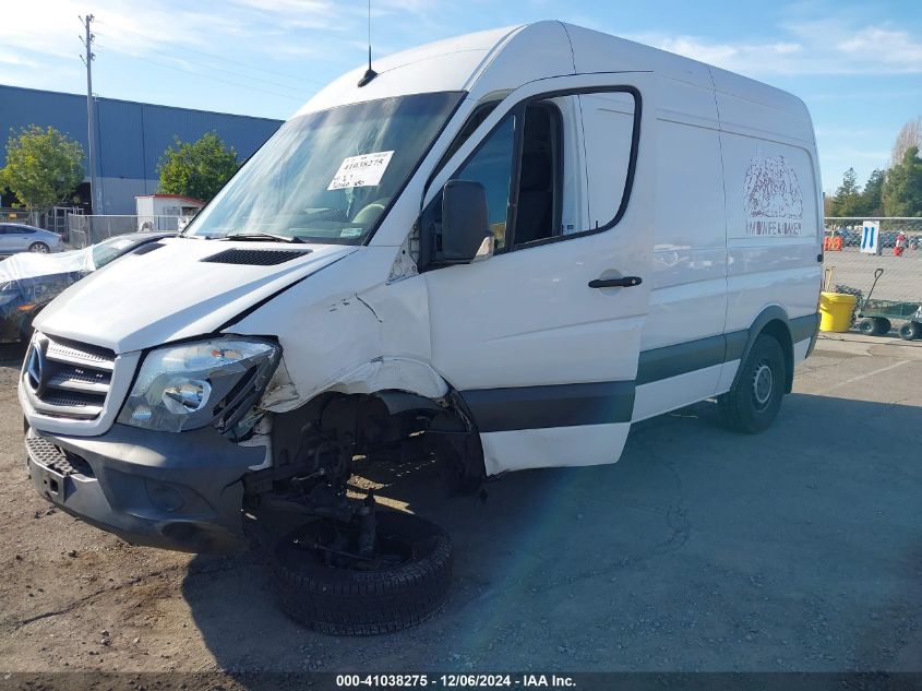 2017 Mercedes-Benz Sprinter 2500 Standard Roof V6 VIN: WD3PE7CD2HP563328 Lot: 41038275