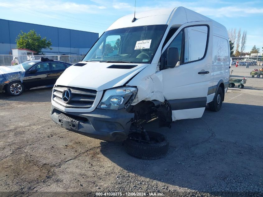 2017 Mercedes-Benz Sprinter 2500 Standard Roof V6 VIN: WD3PE7CD2HP563328 Lot: 41038275