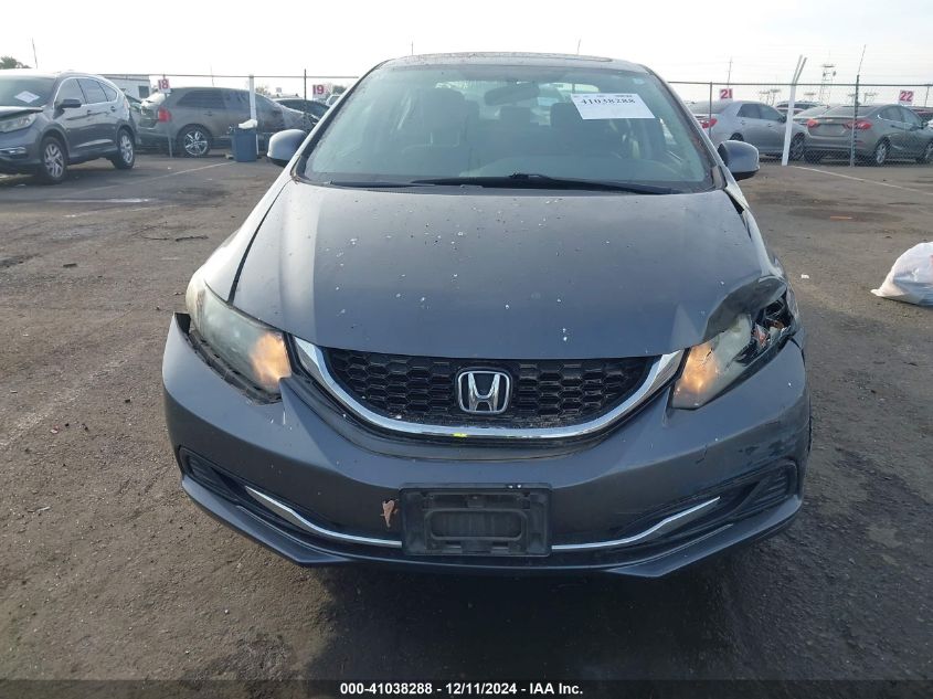 VIN 19XFB2F82DE270986 2013 Honda Civic, EX no.11