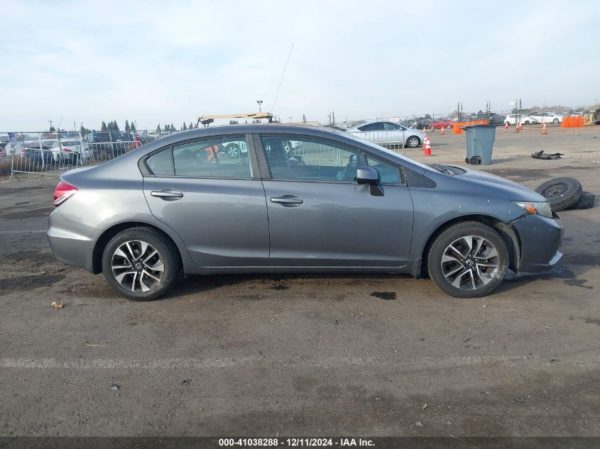 VIN 19XFB2F82DE270986 2013 Honda Civic, EX no.12