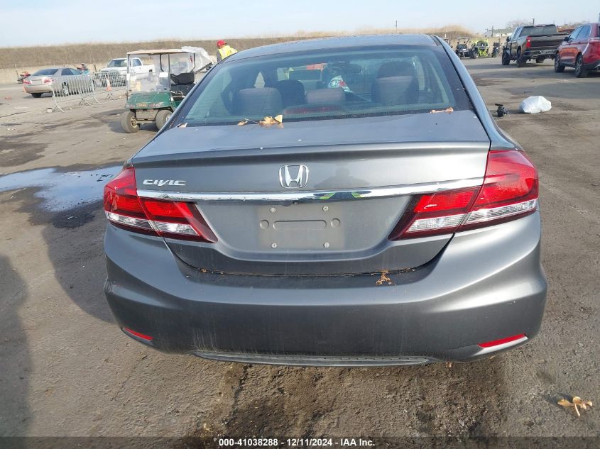 VIN 19XFB2F82DE270986 2013 Honda Civic, EX no.15