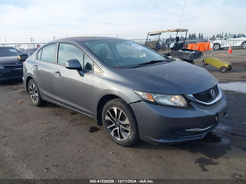 VIN 19XFB2F82DE270986 2013 Honda Civic, EX no.1