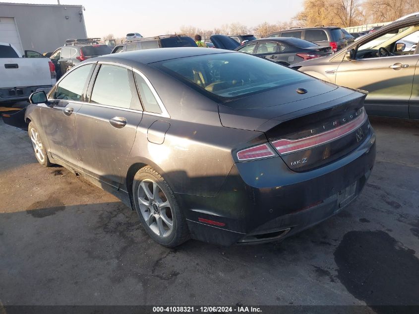 VIN 3LN6L2GK3DR801401 2013 Lincoln MKZ no.3