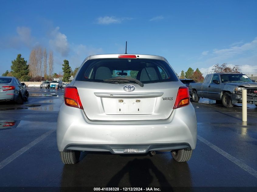 2015 Toyota Yaris L VIN: VNKKTUD32FA019672 Lot: 41038328