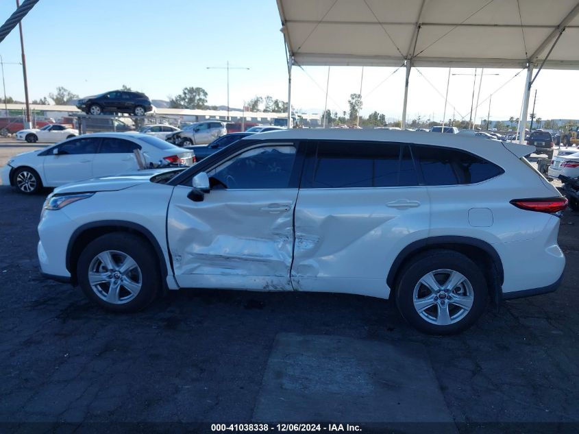 VIN 5TDZZRAH7LS013884 2020 Toyota Highlander, LE no.14