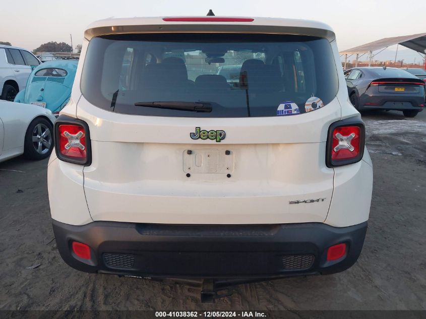 VIN ZACCJAAT2FPB46069 2015 Jeep Renegade, Sport no.17