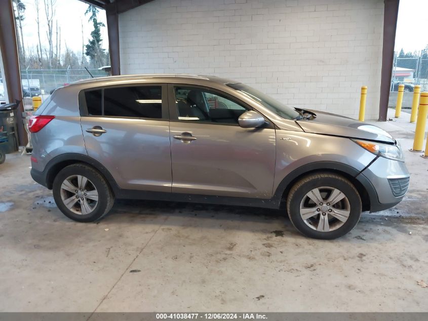 2013 Kia Sportage Lx VIN: KNDPBCA29D7361542 Lot: 41038477