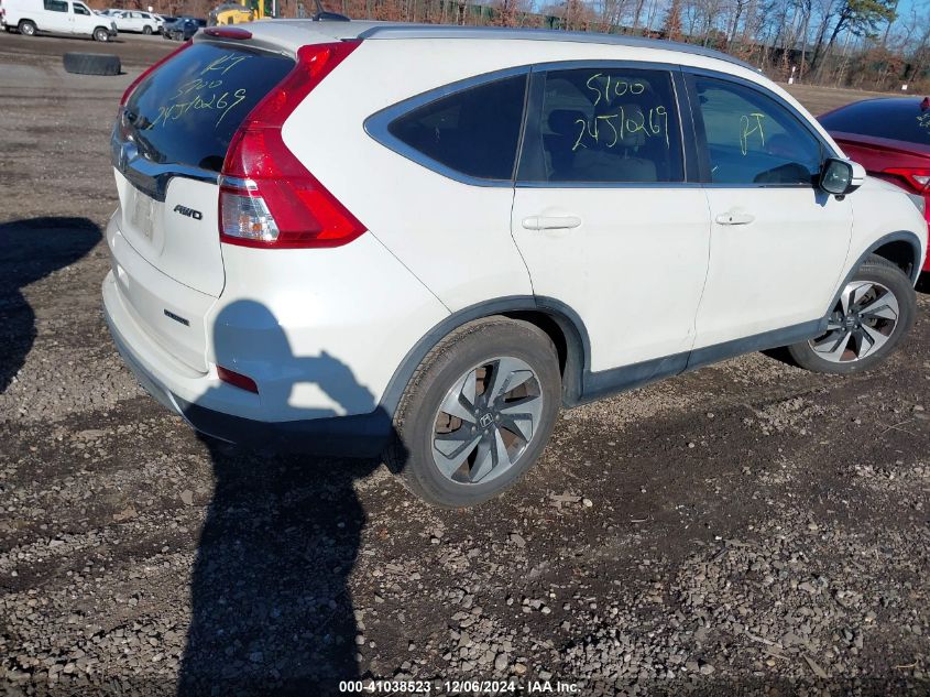 VIN 5J6RM4H97FL004473 2015 Honda CR-V, Touring no.4