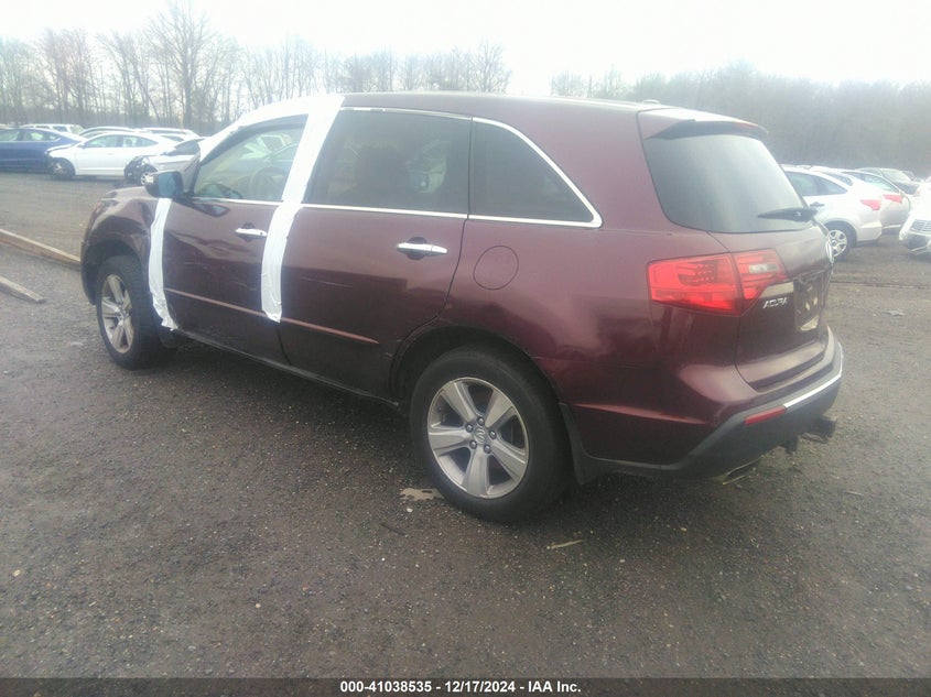 Vin: 2hnyd2h31ch514175, lot: 41528461, acura mdx technology package 20123