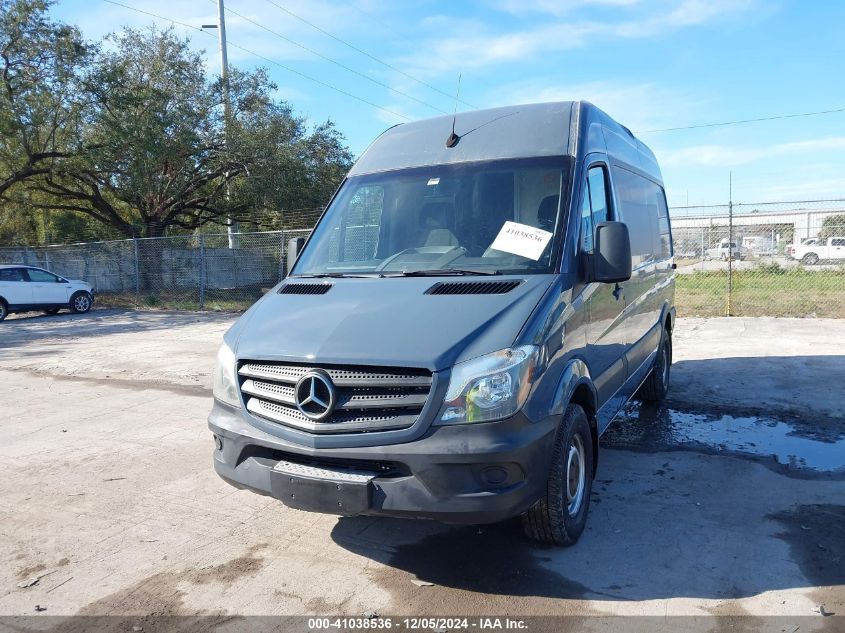 2018 Mercedes-Benz Sprinter 2500 Standard Roof V6 VIN: WD3PE7CDXJP628514 Lot: 41038536