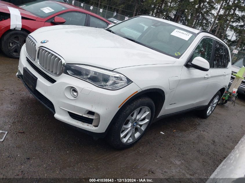 VIN 5UXKT0C50G0S75755 2016 BMW X5, Edrive Xdrive40E no.2