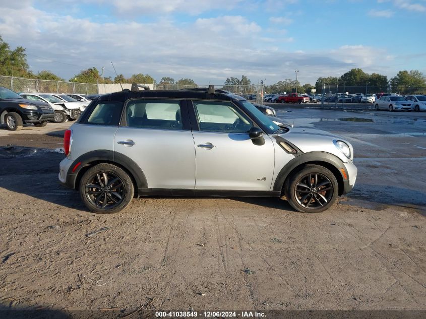 2013 Mini Cooper Cooper S VIN: WMWZC5C59DWP33263 Lot: 41038549