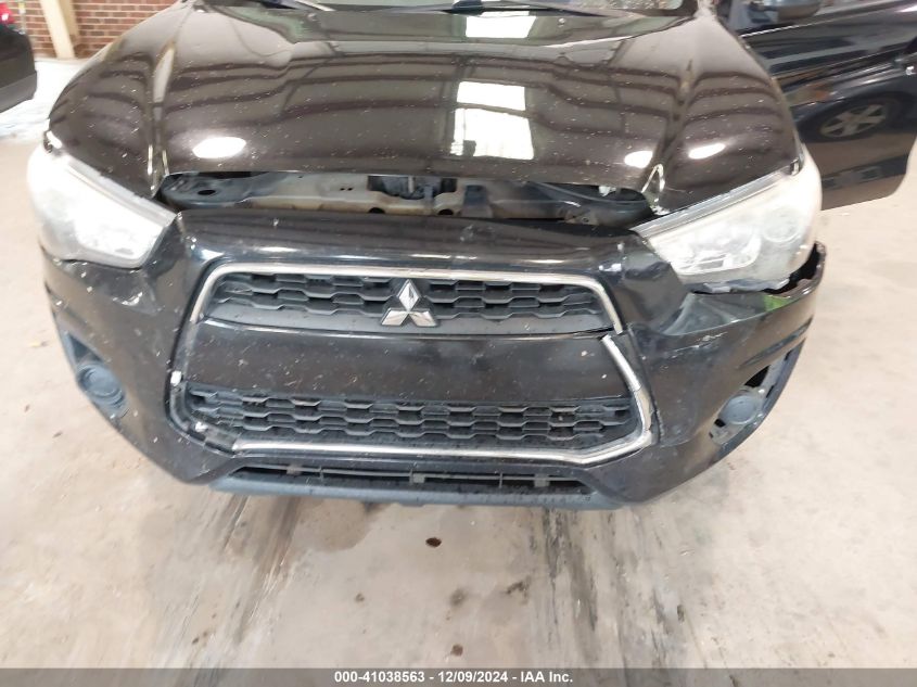 2014 Mitsubishi Outlander Sport Es VIN: 4A4AP3AU7EE012300 Lot: 41038563