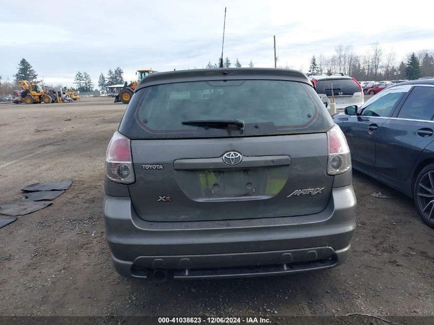 2005 Toyota Matrix Xr VIN: 2T1KR32E65C354126 Lot: 41038623