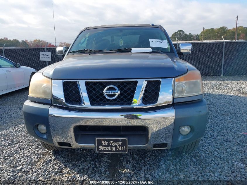 2010 Nissan Titan Le VIN: 1N6BA0ED4AN313619 Lot: 41038650